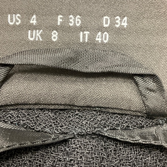 AKRIS BLACK WOOL CREPE JACKET - Picture 5 of 5